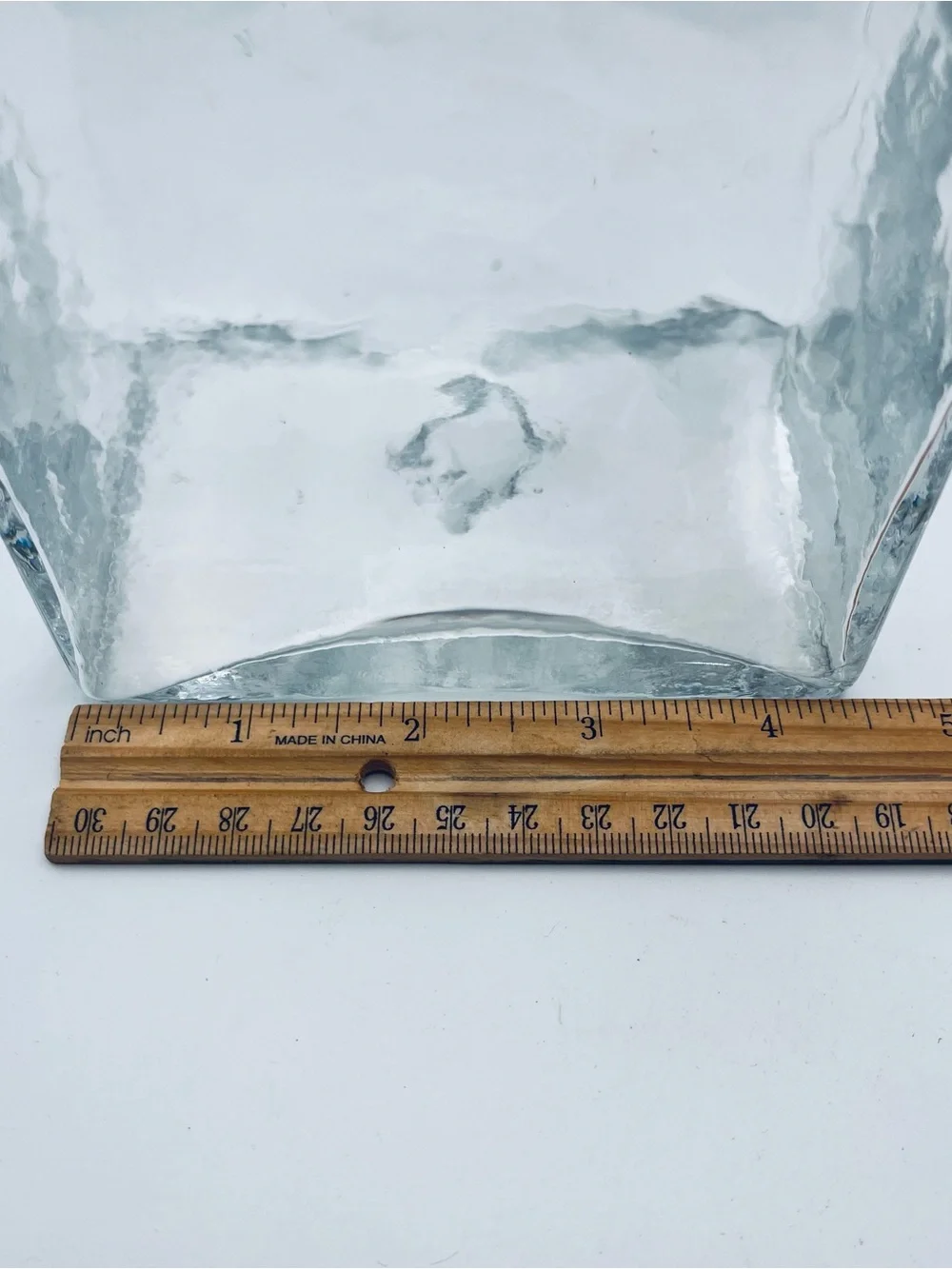 Ship Decanter PAIRPOINT Hand Blown historically prevented from tipping at sea.
